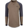 Фуфайка (термобелье) DAKINE UNION MID WEIGHT CREW TARMAC / BLACK HEATHER Размер L 10002516 (0610934295184)