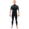 Гидрокостюм DAKINE MEN'S QUANTUM CHEST ZIP SHORT SLEEVED FULL SUIT 2/2mm Black/Grey, размер L DK22M22QSSZ (0604565593863)