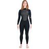 Гидрокостюм женский DAKINE WOMEN'S QUANTUM BACK ZIP FULL SUIT 5/4/3mm Black/Grey, размер 10 DK22W543QBZ (0604565597373)